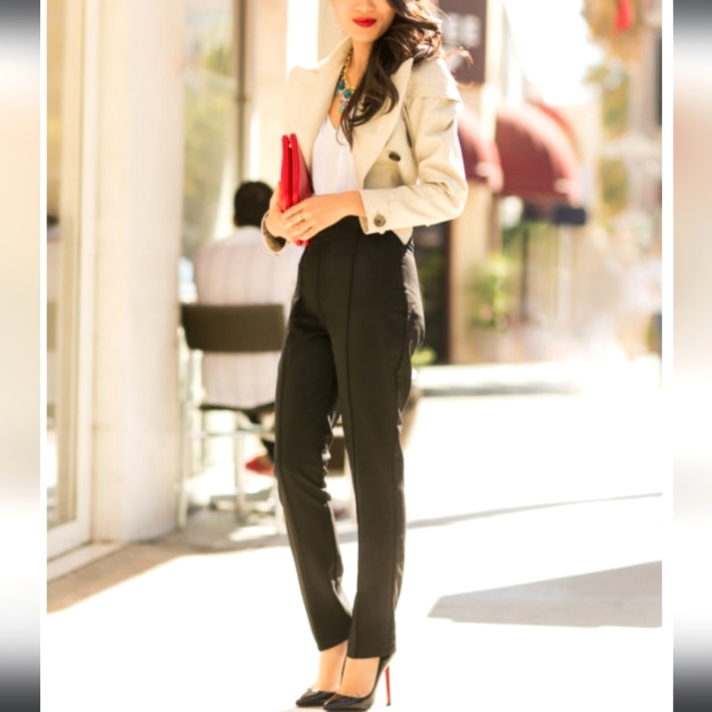 NEW ASOS Black & White Halter Backless Jumpsuit